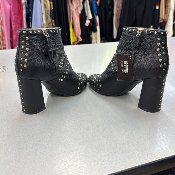 Lanvin Black Studded Ankle Boots - Picture 7 of 12